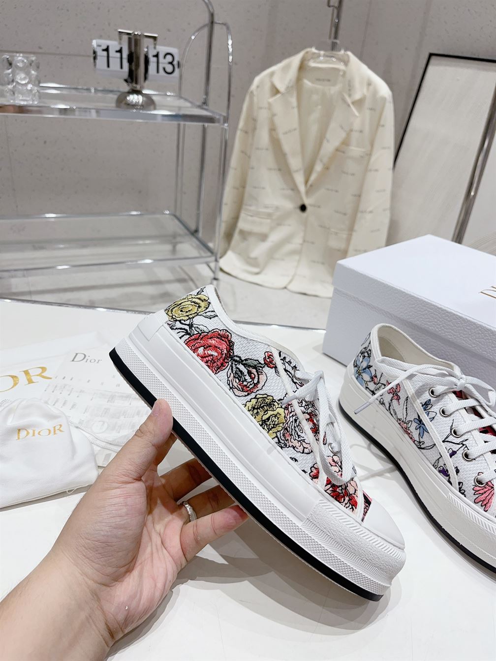 DIOR WALK’N’DIOR PLATFORM SNEAKER – DO112