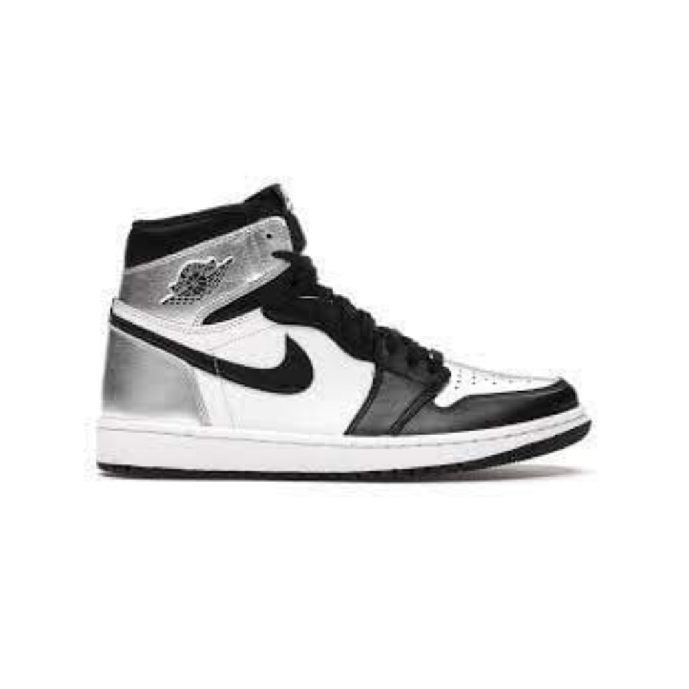 Retro High Silver Toe