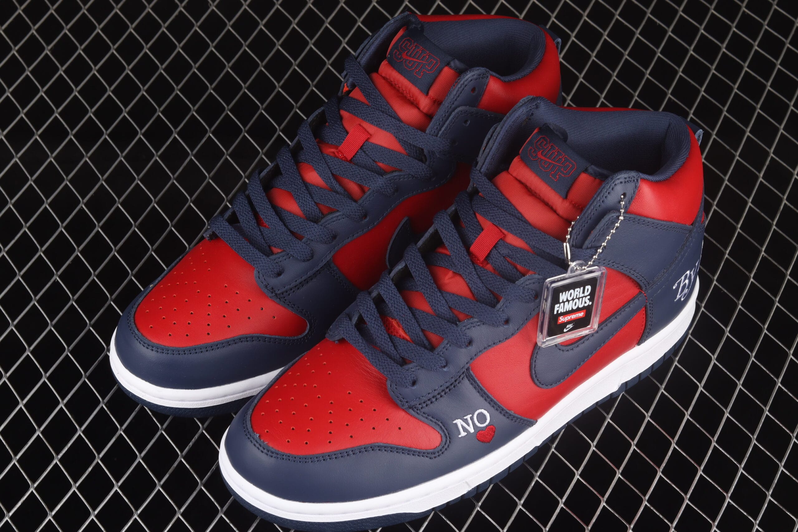 Nike SB Dunk High, Supreme By Any Means Navy