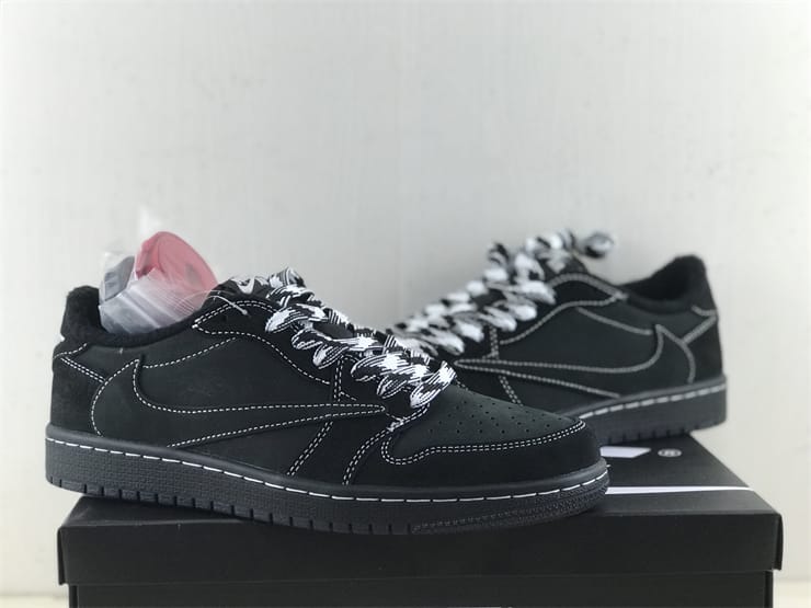 Air Jordan 1 Retro Low OG SP Travis Scott Black Phantom