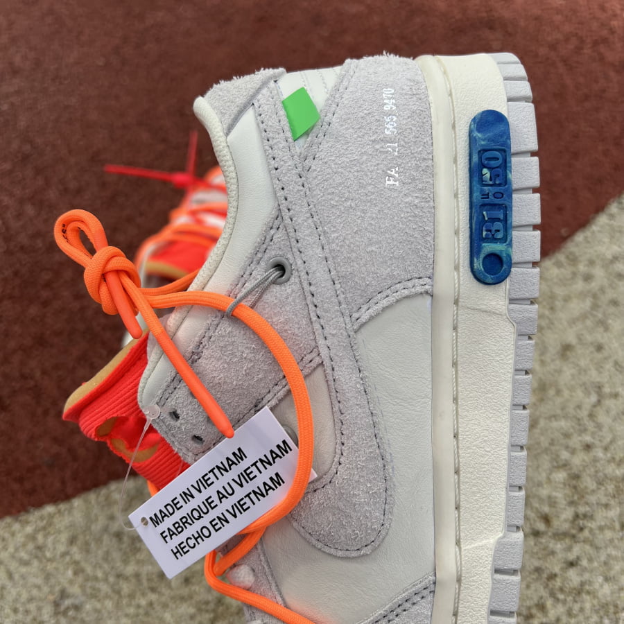 Off White Nike Dunk Low Lot 31