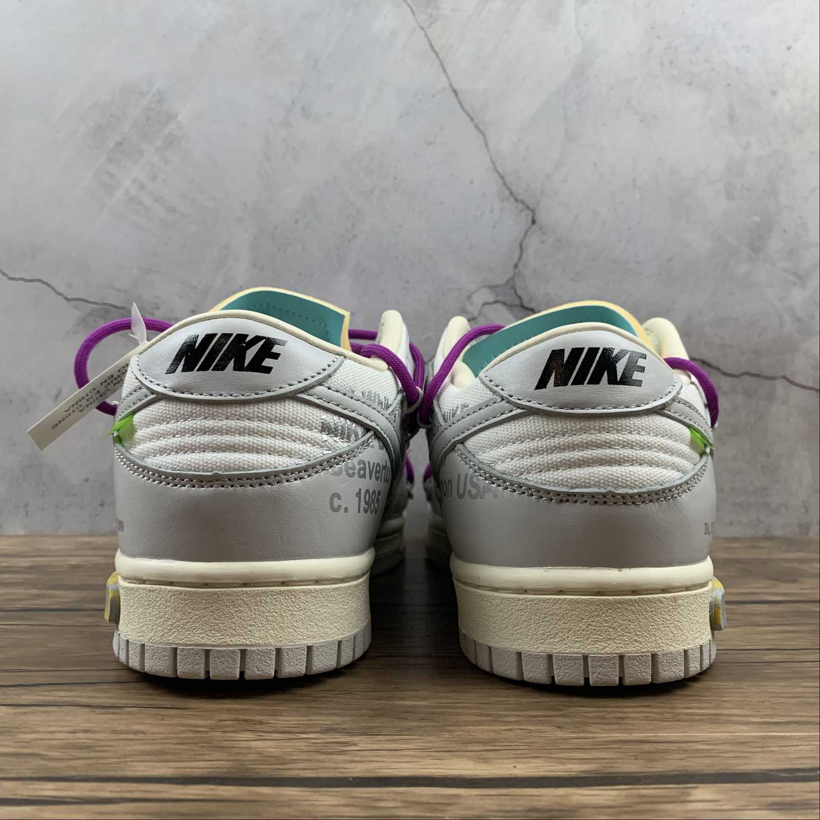 Off White Nike Dunk Low Lot 21