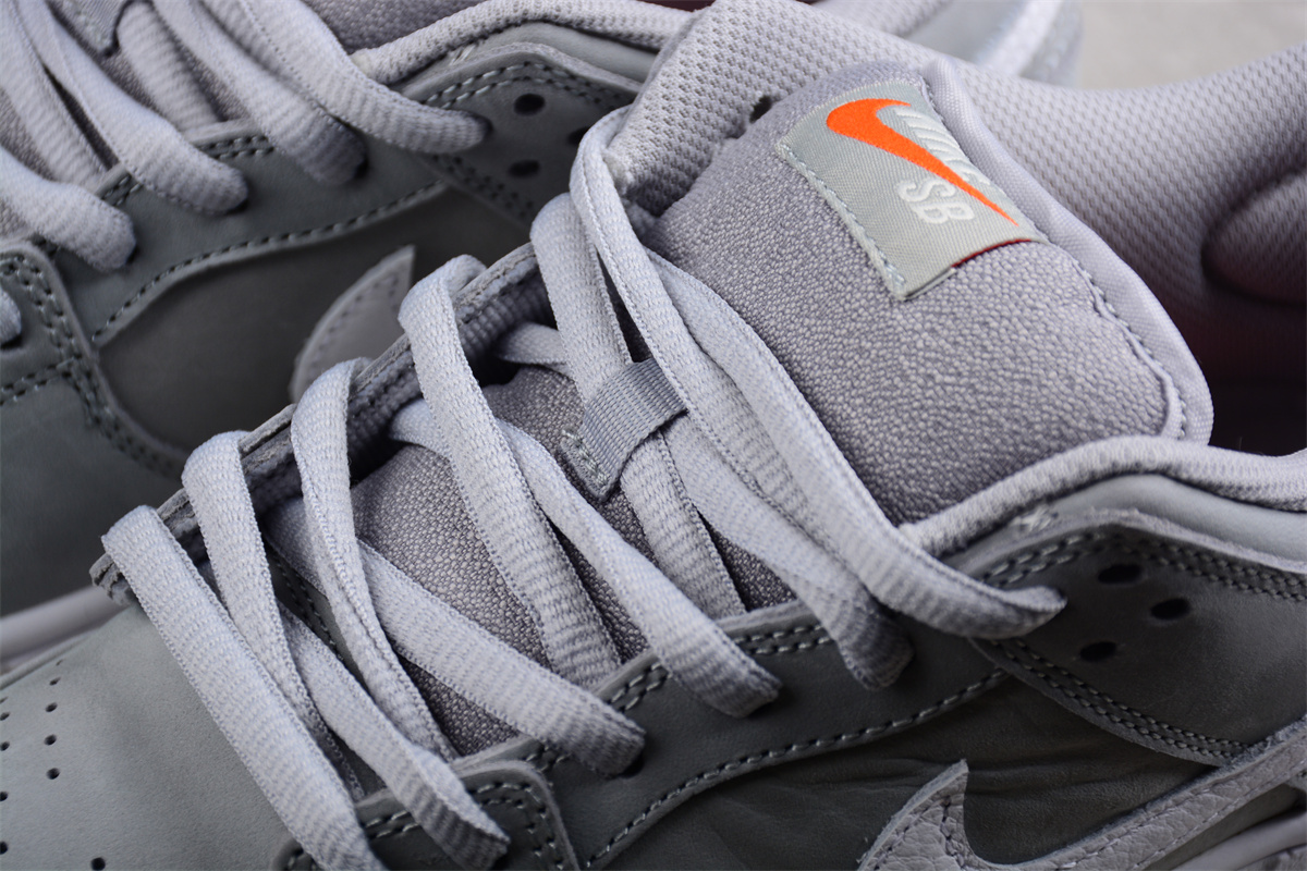 Nike SB Dunk Low Pro ISO Orange Label Wolf Grey Gum