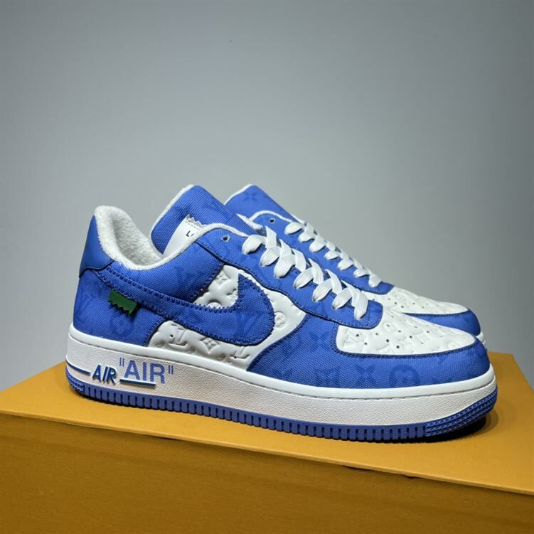 LOUIS VUITTON X NIKE AIR FORCE 1 LOW-TOP SNEAKERS – LVS134