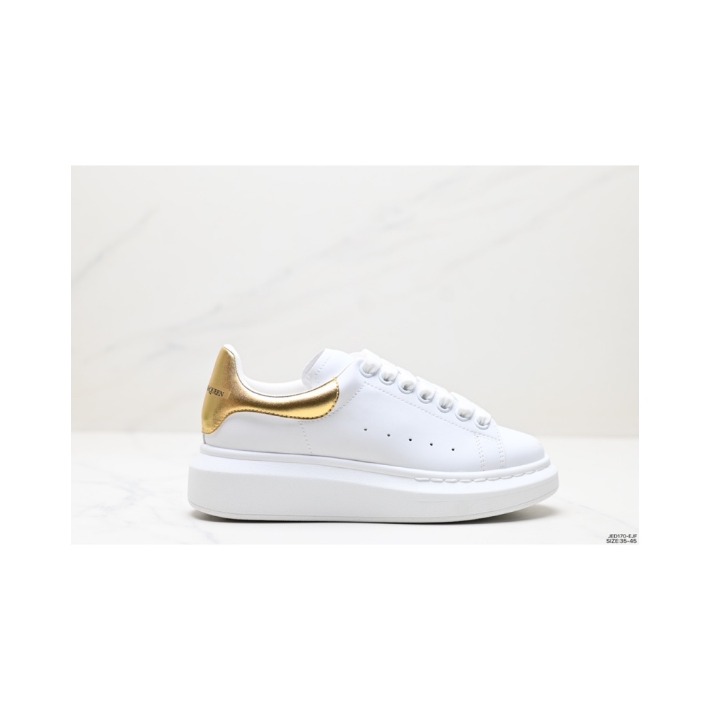 ALEXANDER MCQUEEN OVERSIZED LEATHER SNEAKERS