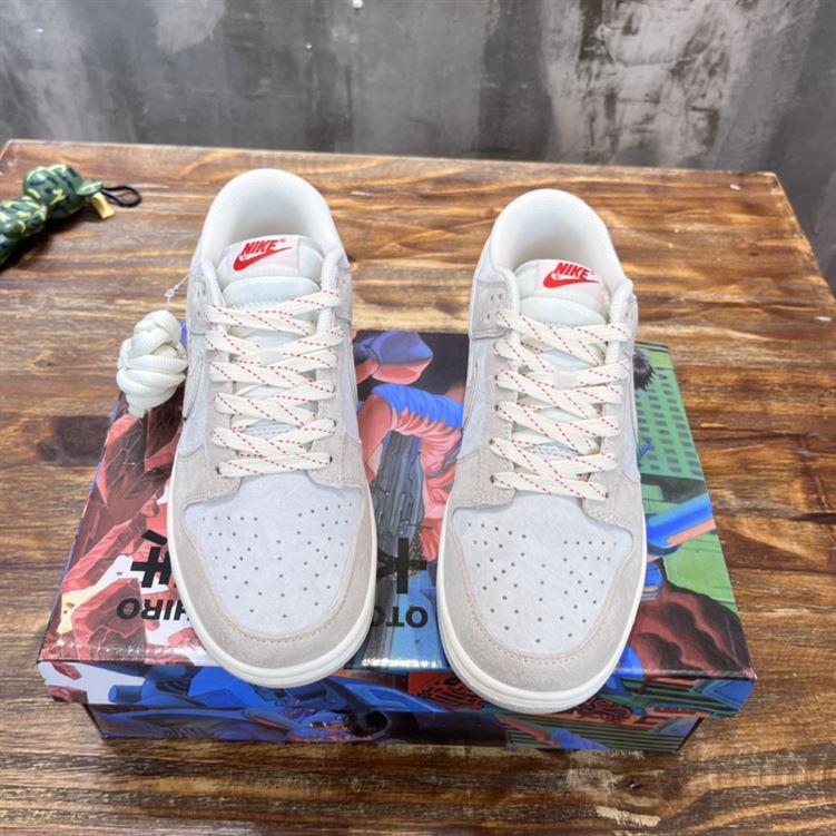 NIKE ZOOM DUNK LOW PRO SB ‘SUMMIT WHITE’ SNEAKER – NSN001