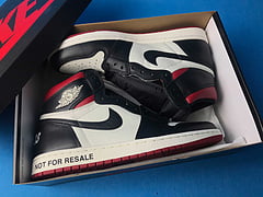 Jordan 1 Retro High “Not for Resale” Varsity Red