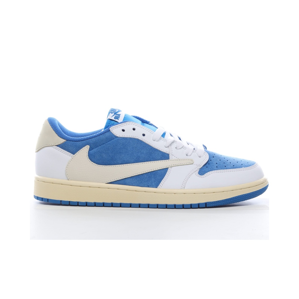 Jordan 1 Low travis Scott White and Blue