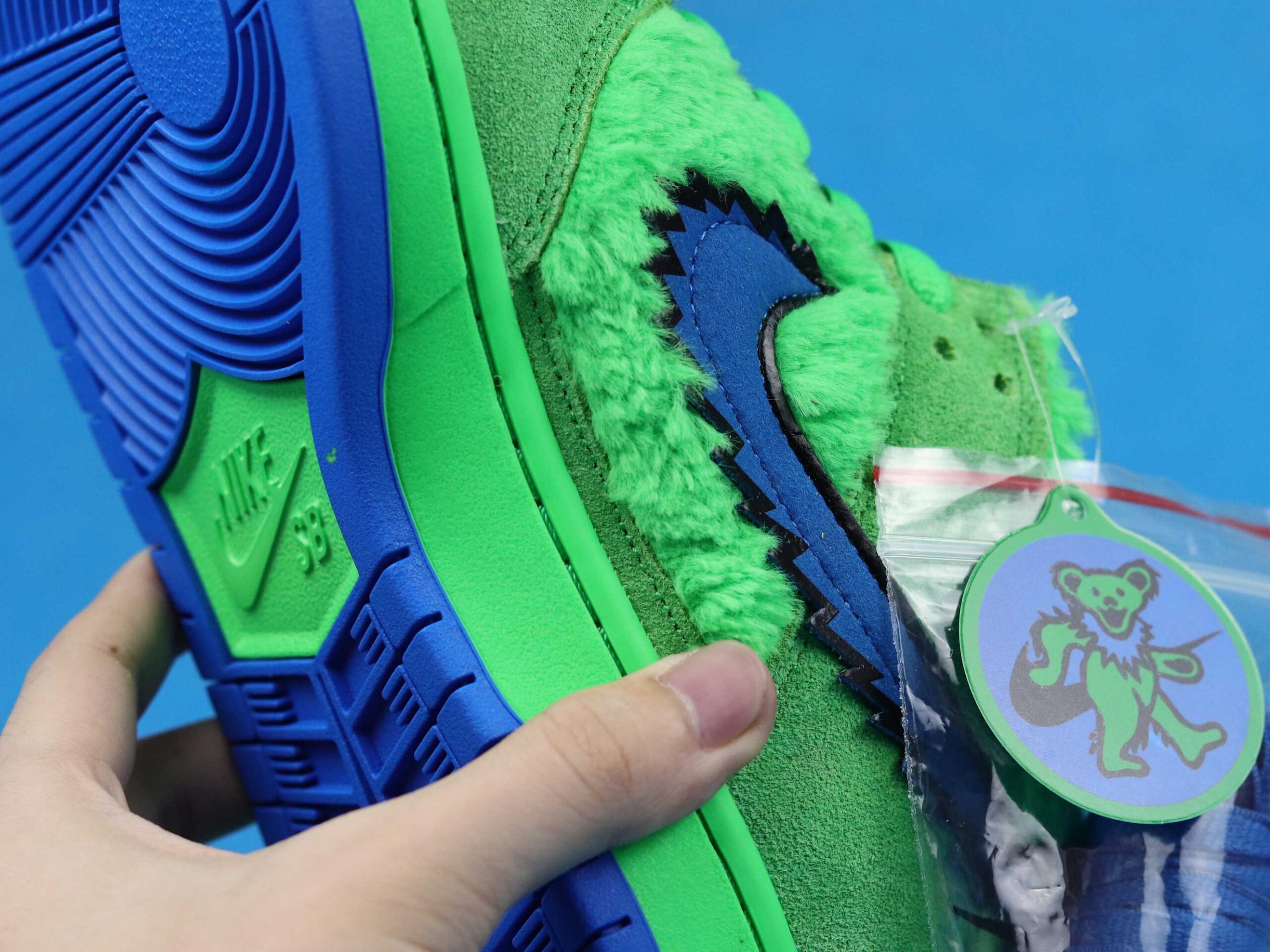 Nike SB Dunk Low Grateful Dead Bears Green