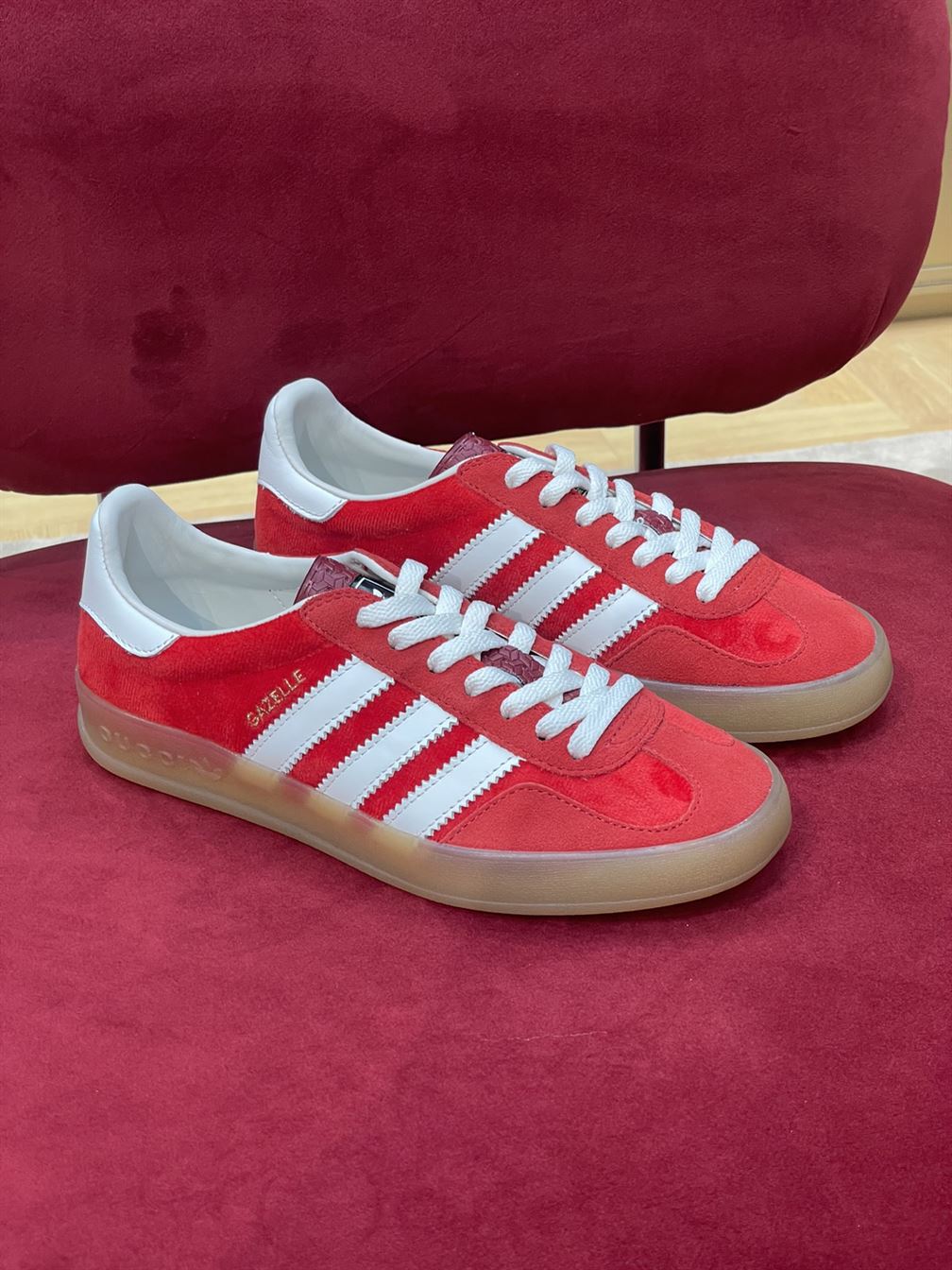 GUCCI X ADIDAS MENS GAZELLE SNEAKER – GCC024