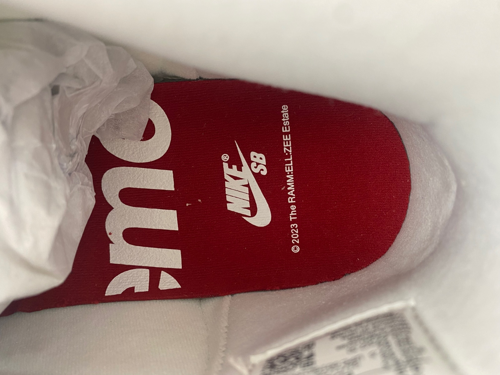 Supreme x Nike Dunk SB High “Rammellzee”