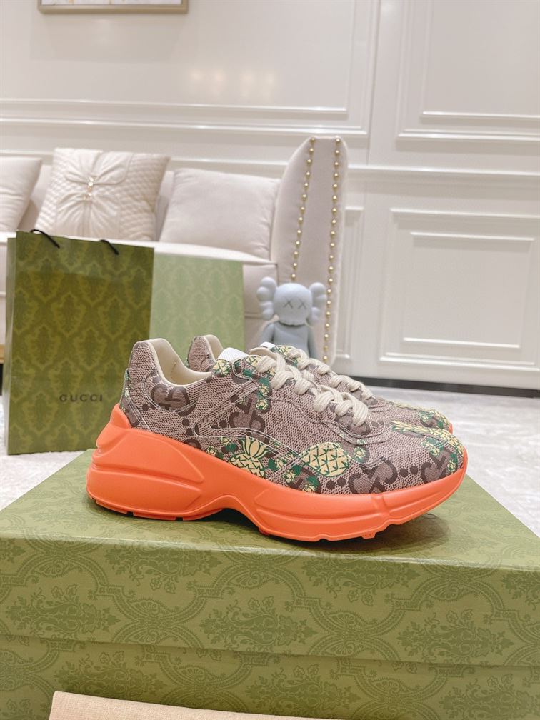 GUCCI PINEAPPLE MEN’S RHYTON SNEAKER – GCC107
