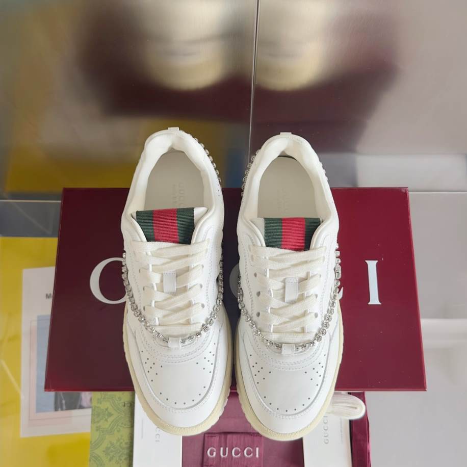 Gucci Re-web Sneaker White Sneakers – GCC223