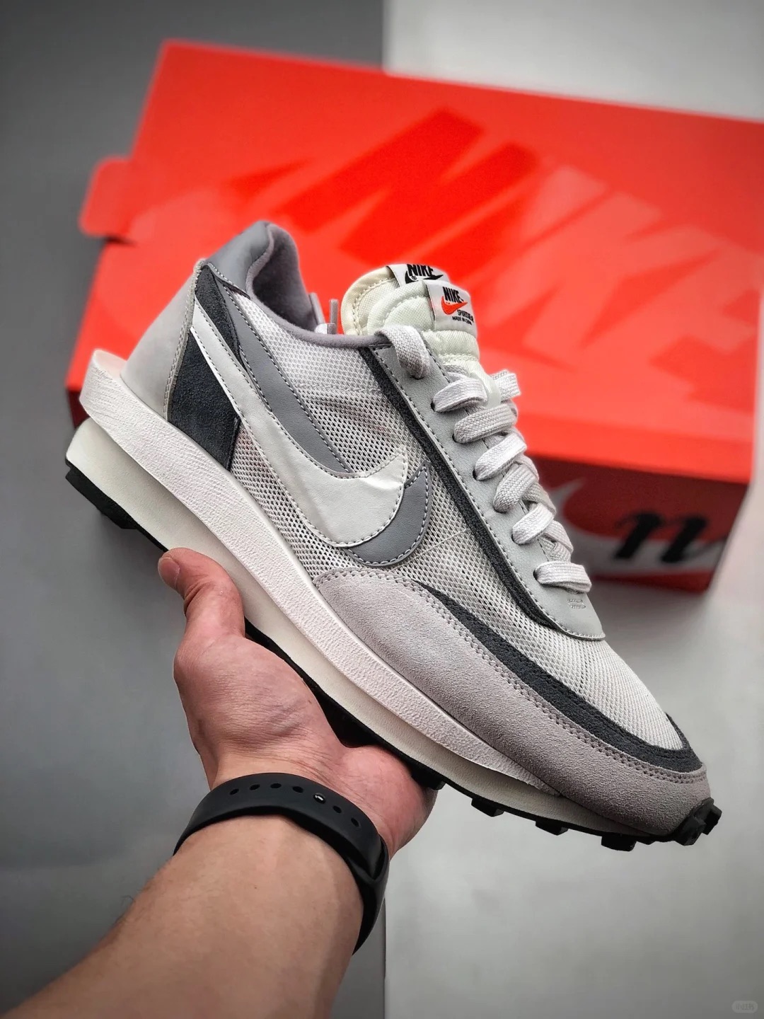 Sacai x Nk LVD Waffle Daybreak, Summit White