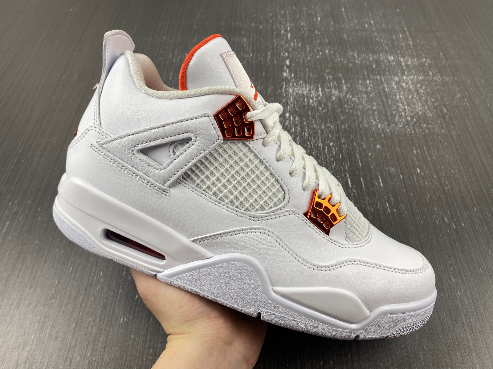 Air Jordan 4 Retro Metallic Orange