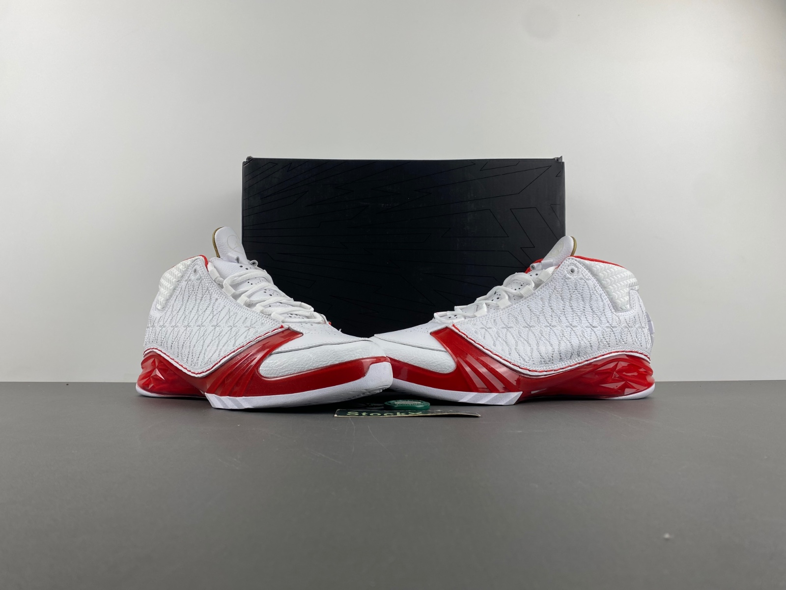 Jordan 23 White Varsity Red