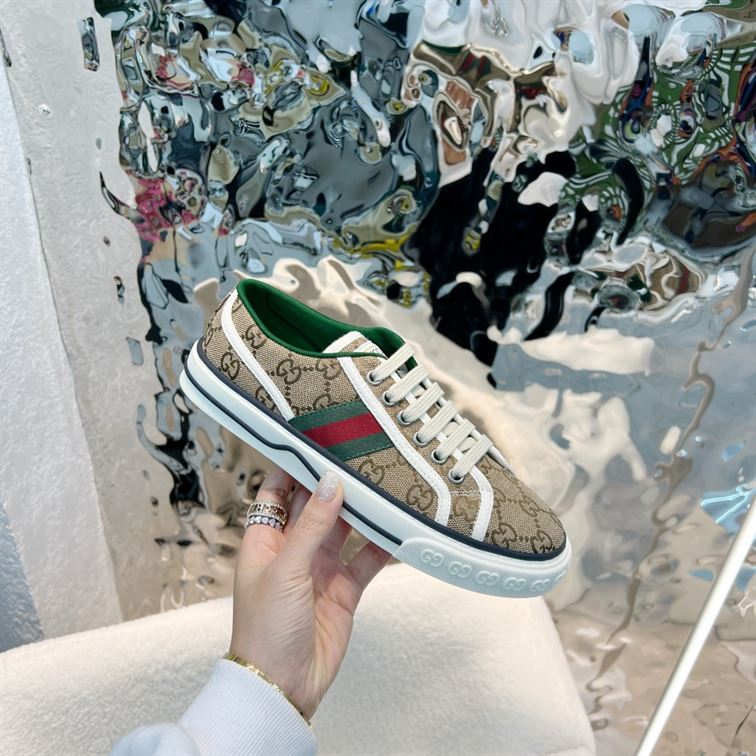 GUCCI TENNIS 1977 SNEAKERS BEIGE – GCC001
