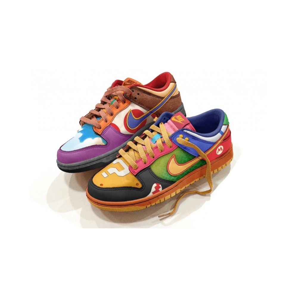 Nike Dunk Low “What the Super Mario”