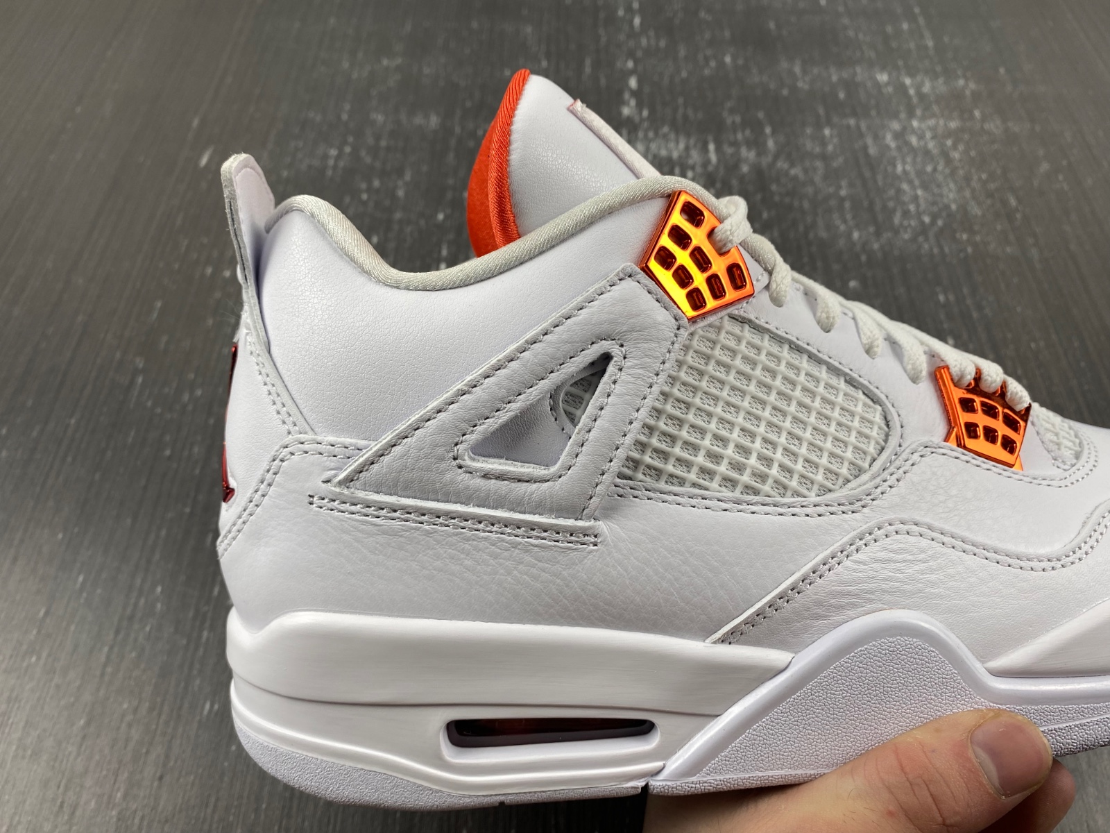 Air Jordan 4 Retro Metallic Orange