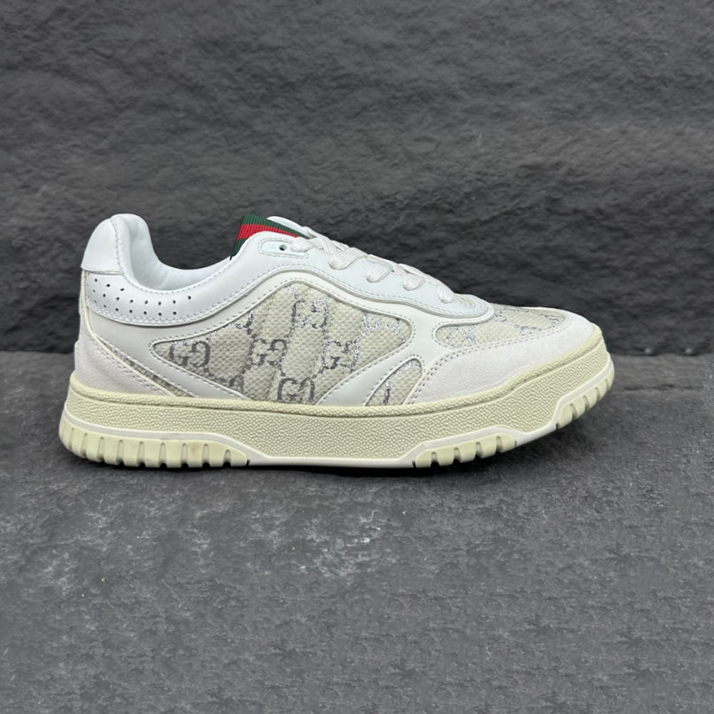 Gucci Re-Web Sneaker ‘GG Canvas – Beige White’ – GCC158