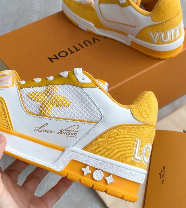 LOUIS VUITTON TRAINER SNEAKER YELLOW – LVS020