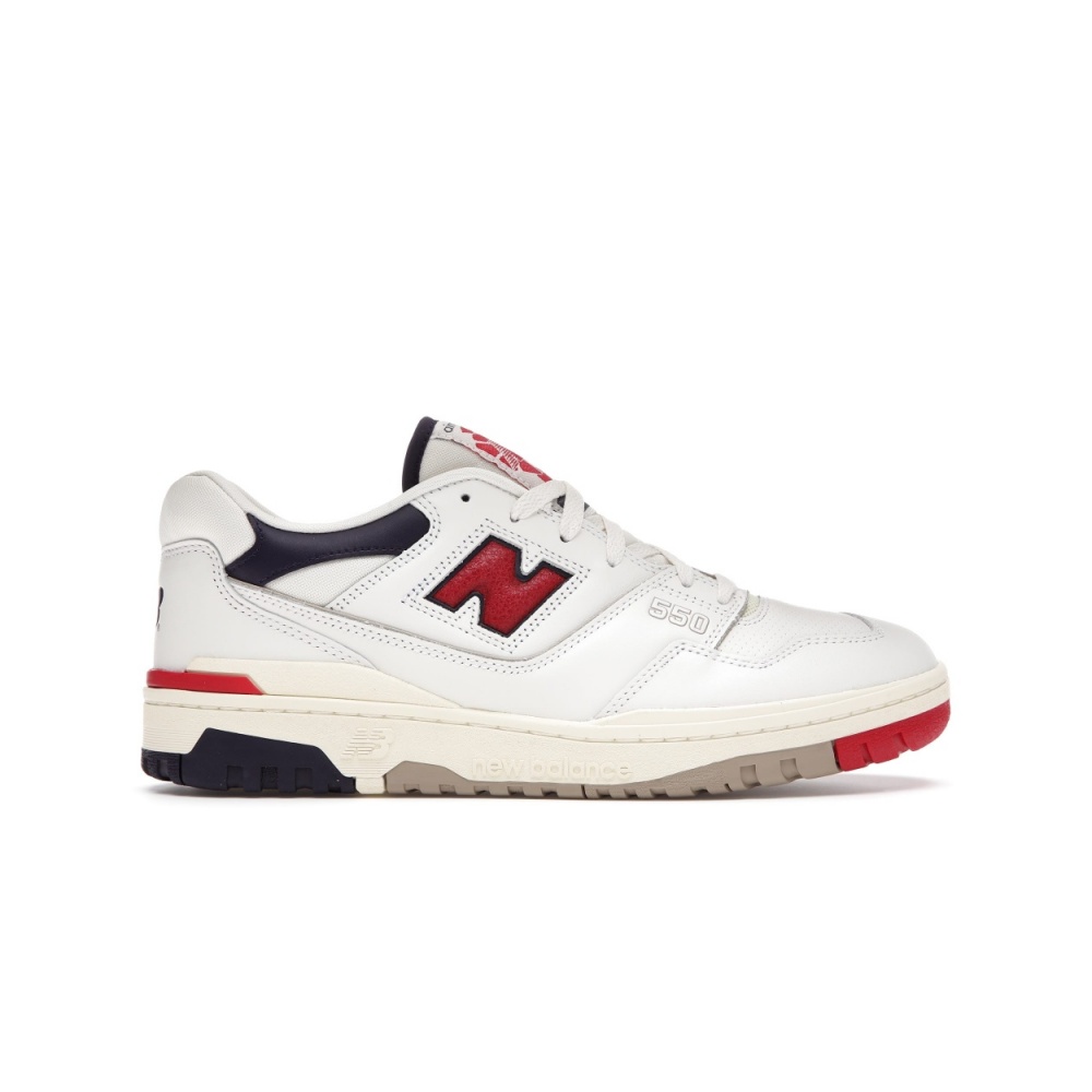 New Balance 550, Aime Leon Dore White Navy Red