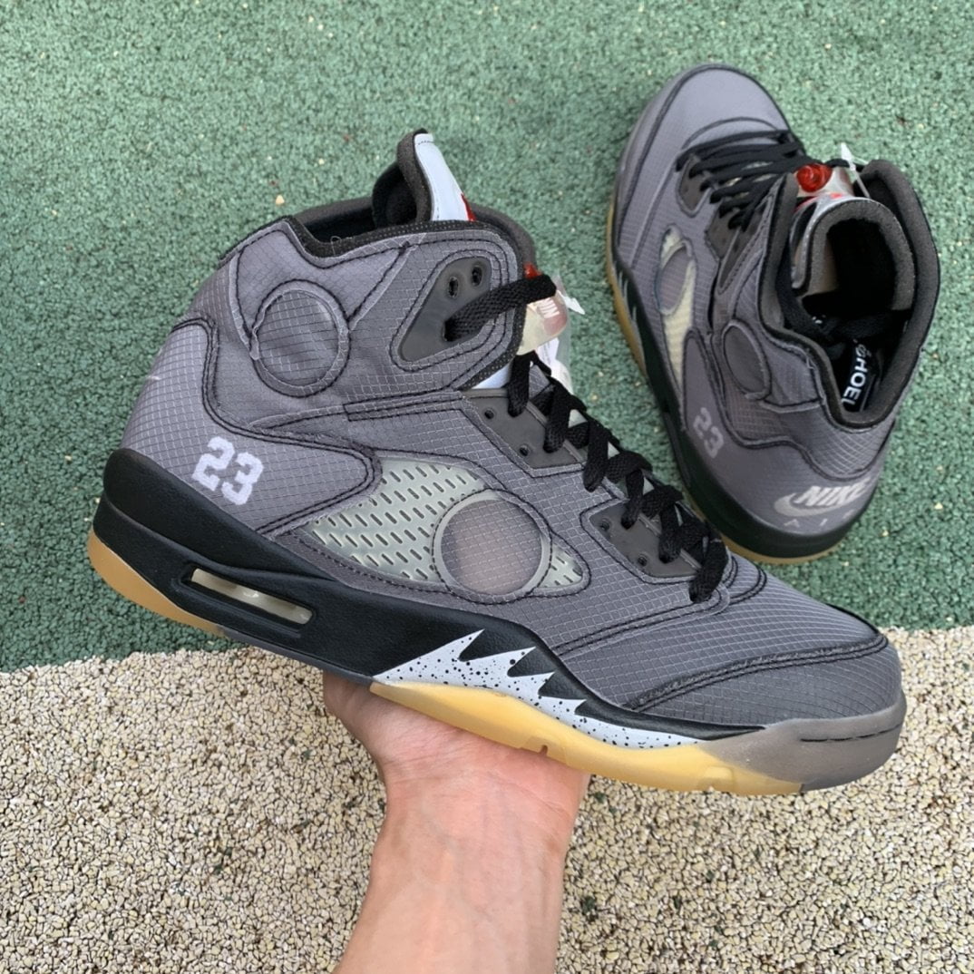 Air Jordan 5 Retro Off-White Black