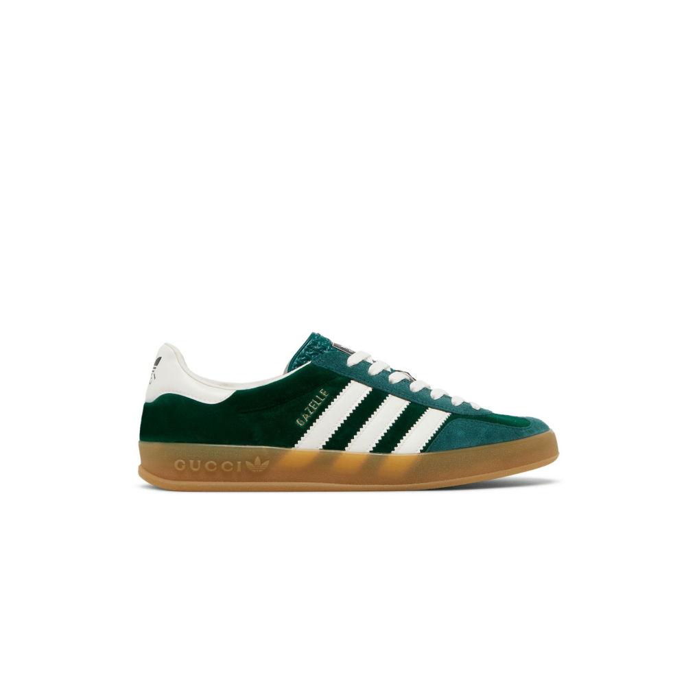 Adidas x Gucci Gazelle Green Sneakers