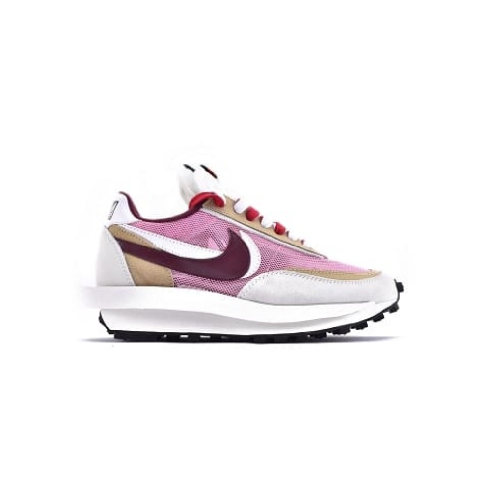 Sacai x Nk LVD Waffle Daybreak, Swoosh Pink Grey White