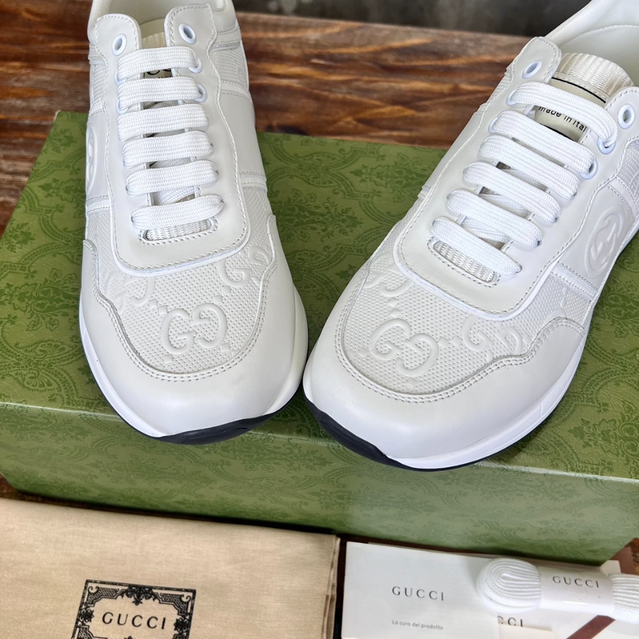 Gucci White Mid Sneaker – GCC165