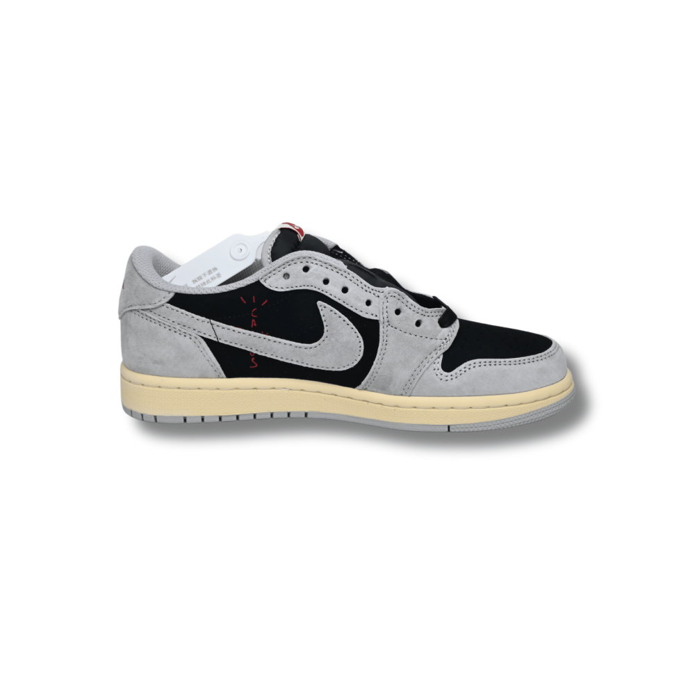 Travis Scott x Air Jordan 1 Low Smoke Grey-Black