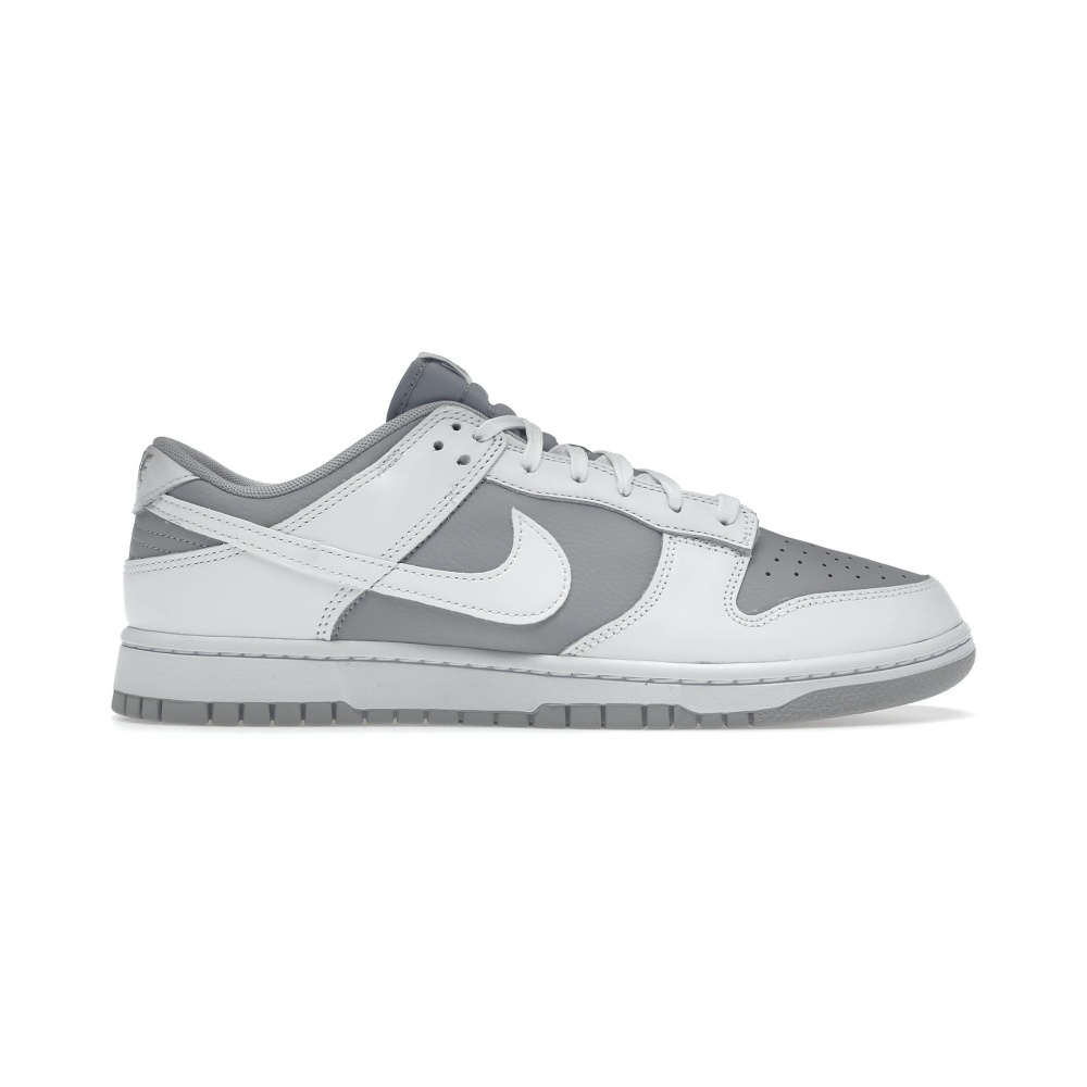 nike dunk low white grey