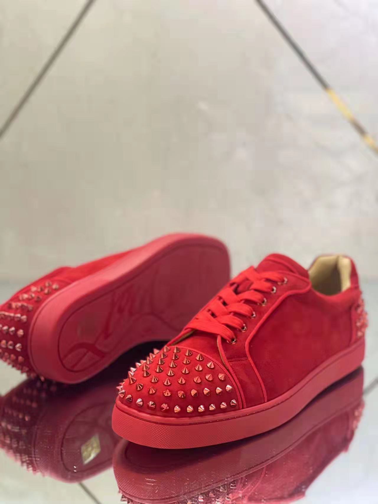 Christian Louboutin Seavaste 2 Orlato Flat Red