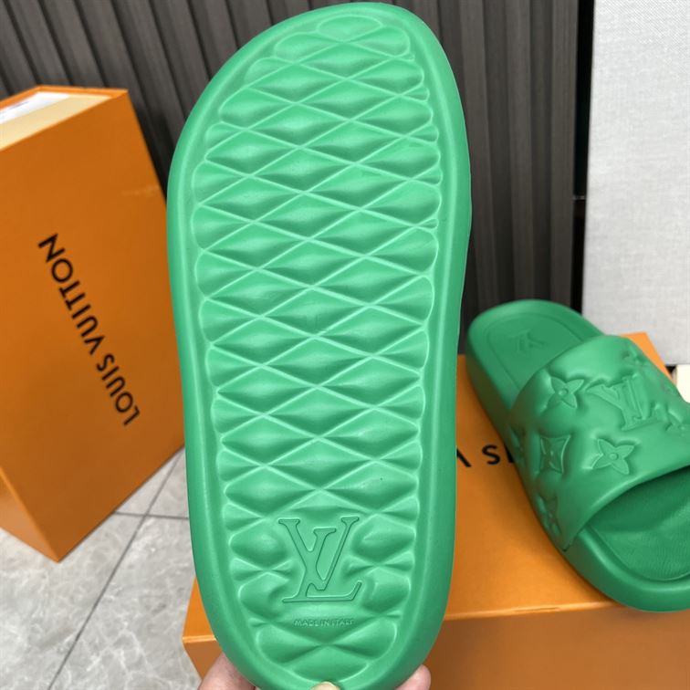 LOUIS VUITTON WATERFRONT MULE WHITE – LVSD045