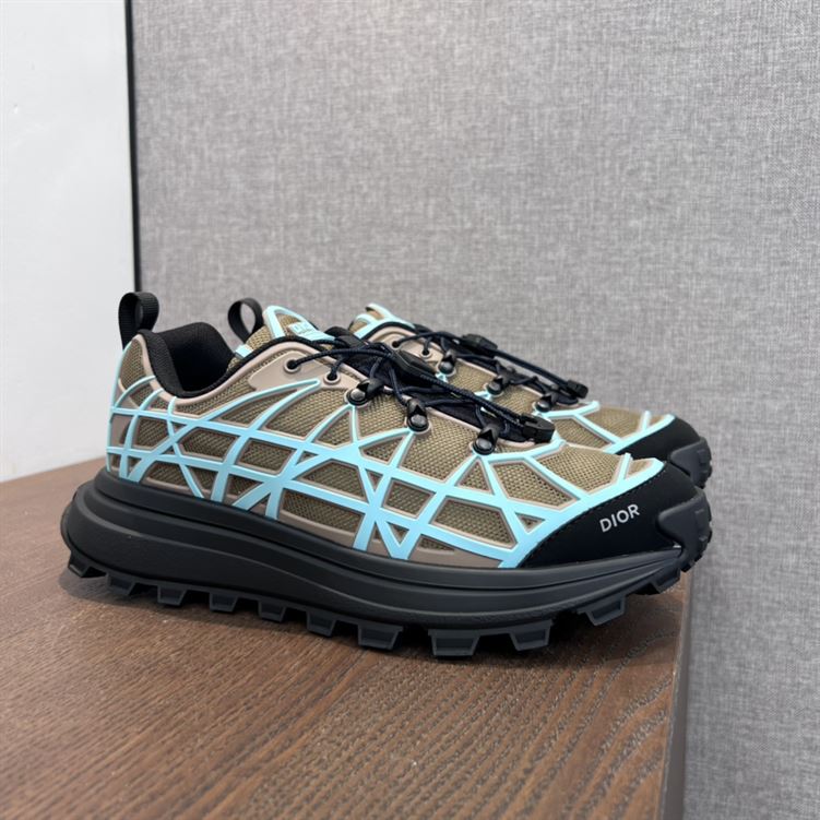 DIOR B31 RUNNER SNEAKER KHAKI TEAL – DO097