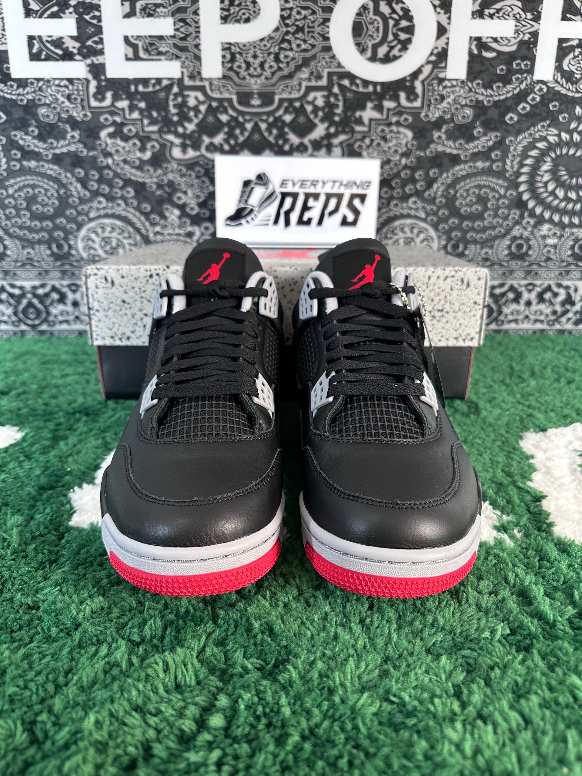 Air Jordan 4 Retro Bred Reimagined