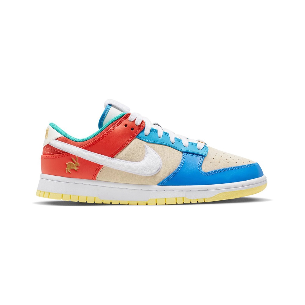 Nike Dunk Low Retro PRM Year of the Rabbit Blue Orange Cream