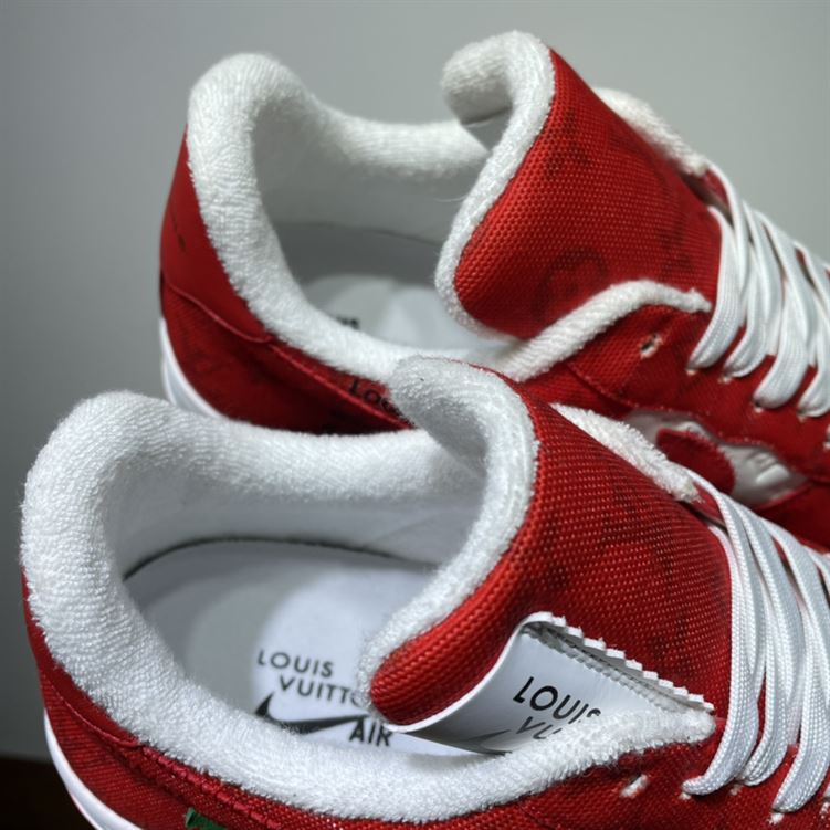 LOUIS VUITTON X NIKE AIR FORCE 1 LOW-TOP SNEAKERS – LVS133