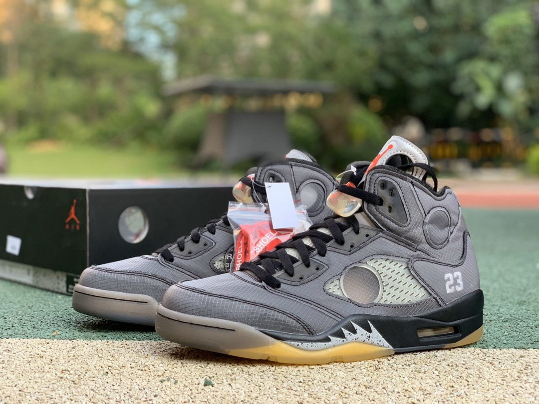 Air Jordan 5 Retro Off-White Black