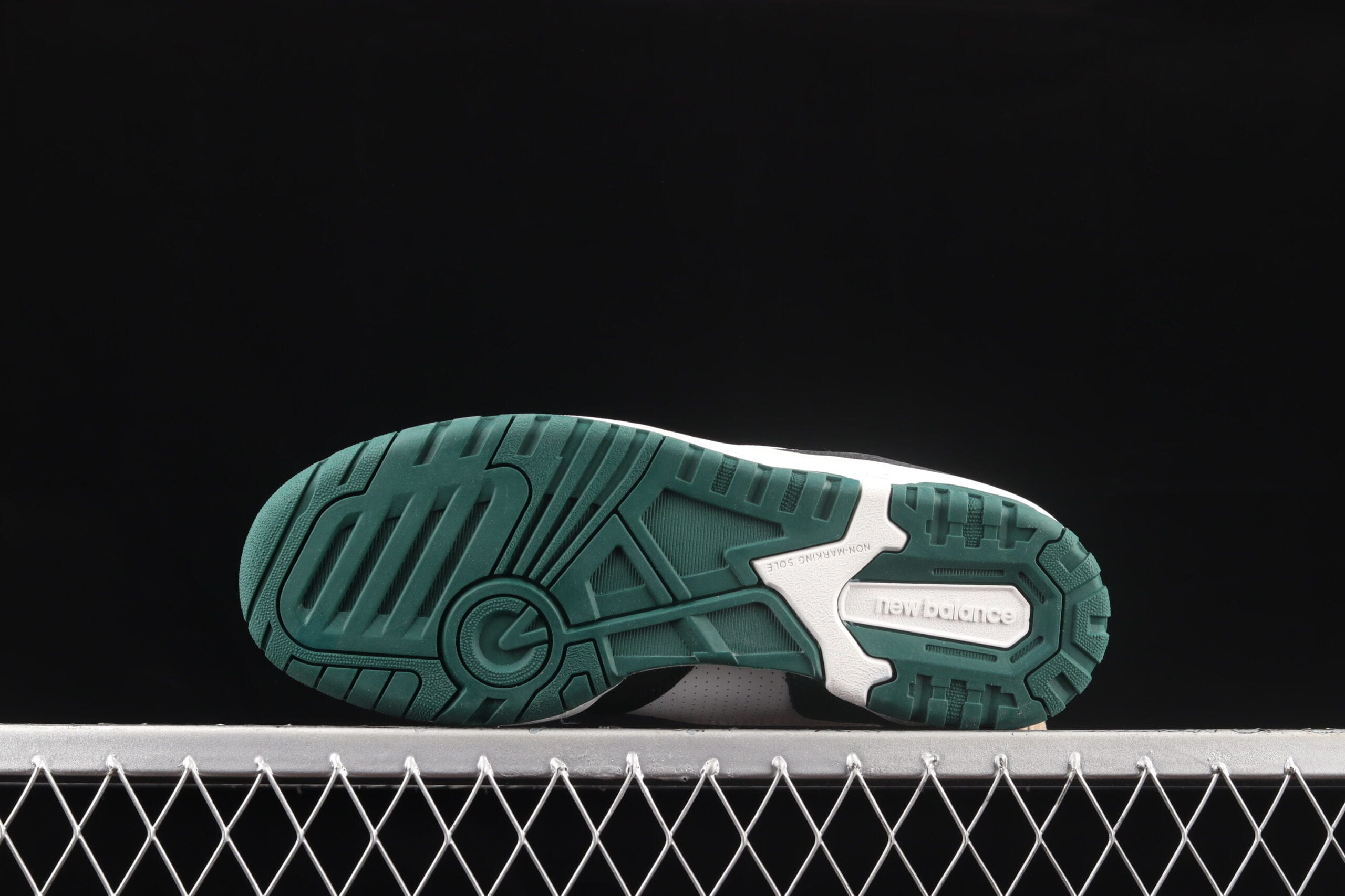 New Balance 550, White Green Black