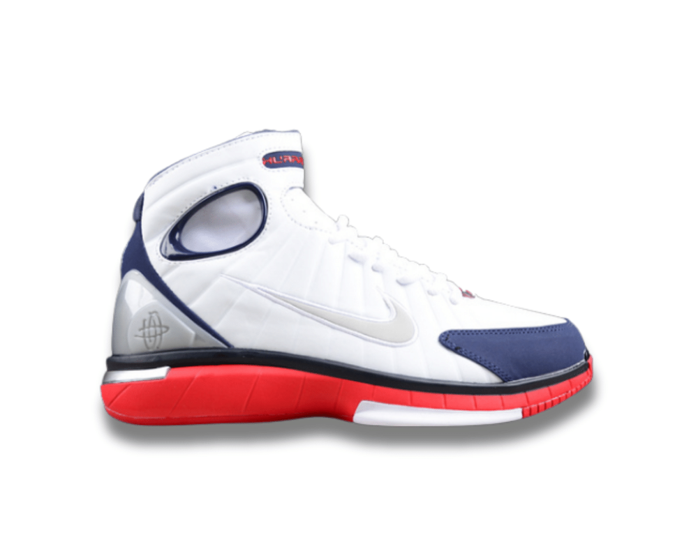 Nike Air Zoom Huarache 2k4 White Red Navy