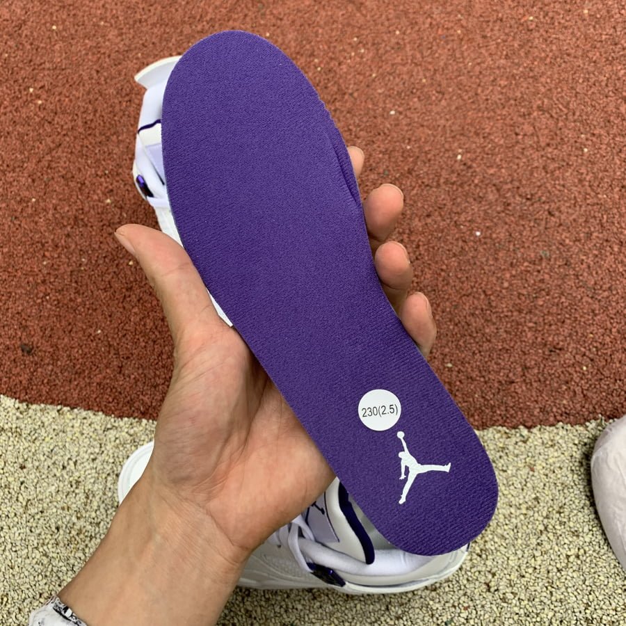 Air Jordan 4 Retro Metallic Purple