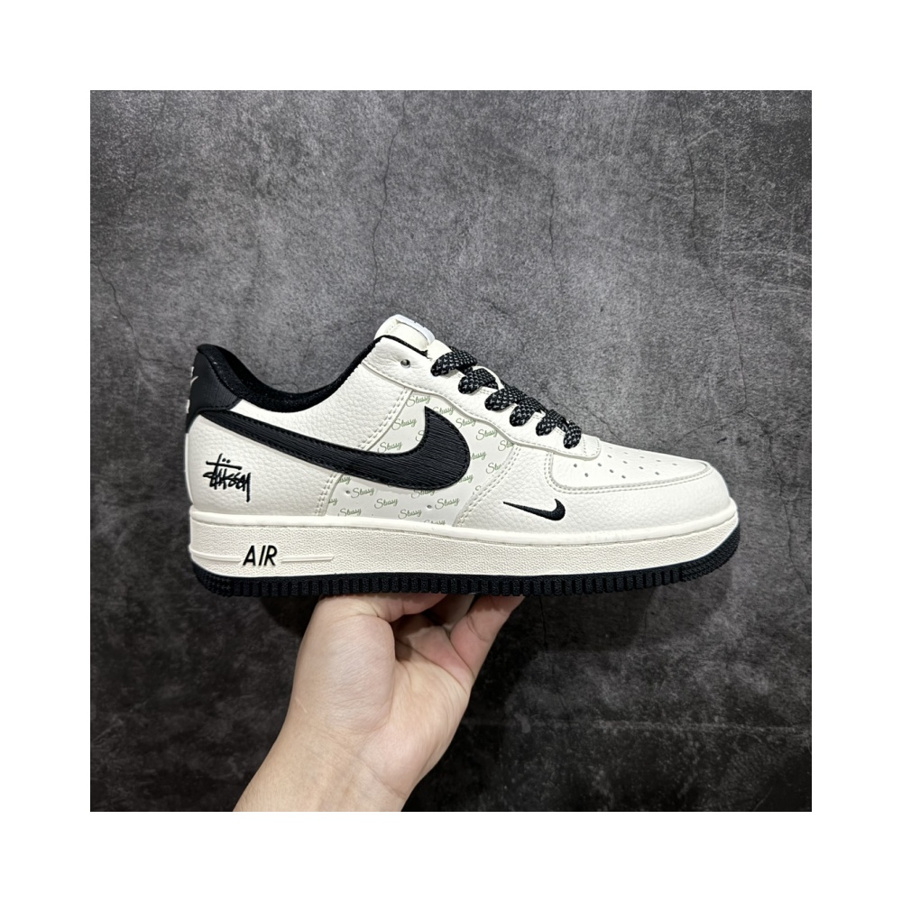 Nk Air Force 1'07 Low Stussy Joint-Off-White Ink Black