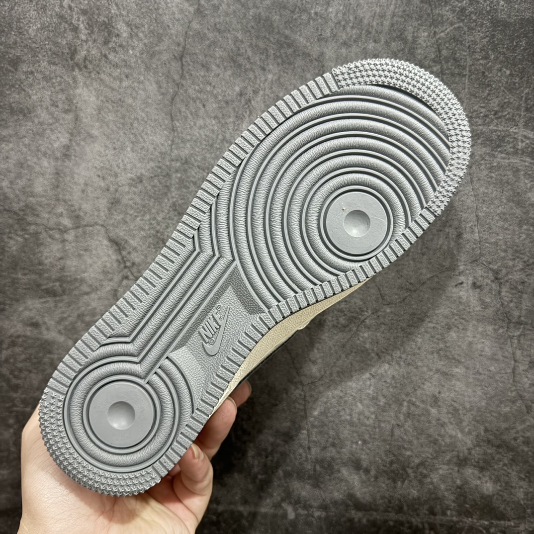 Nike Air Force 1 Low 07 x Stussy Beige Gray Red