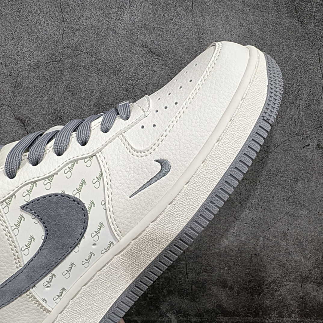 Nike Air Force 1 Low 07 x Stussy Beige Gray Red