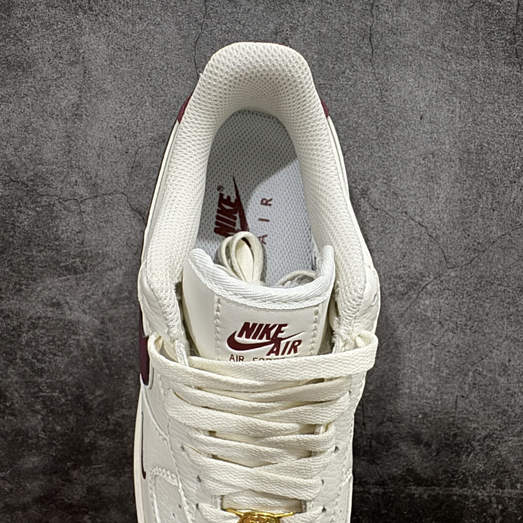 Nike Air Force 1 Low 07 40th Anniversary White and Red Hook