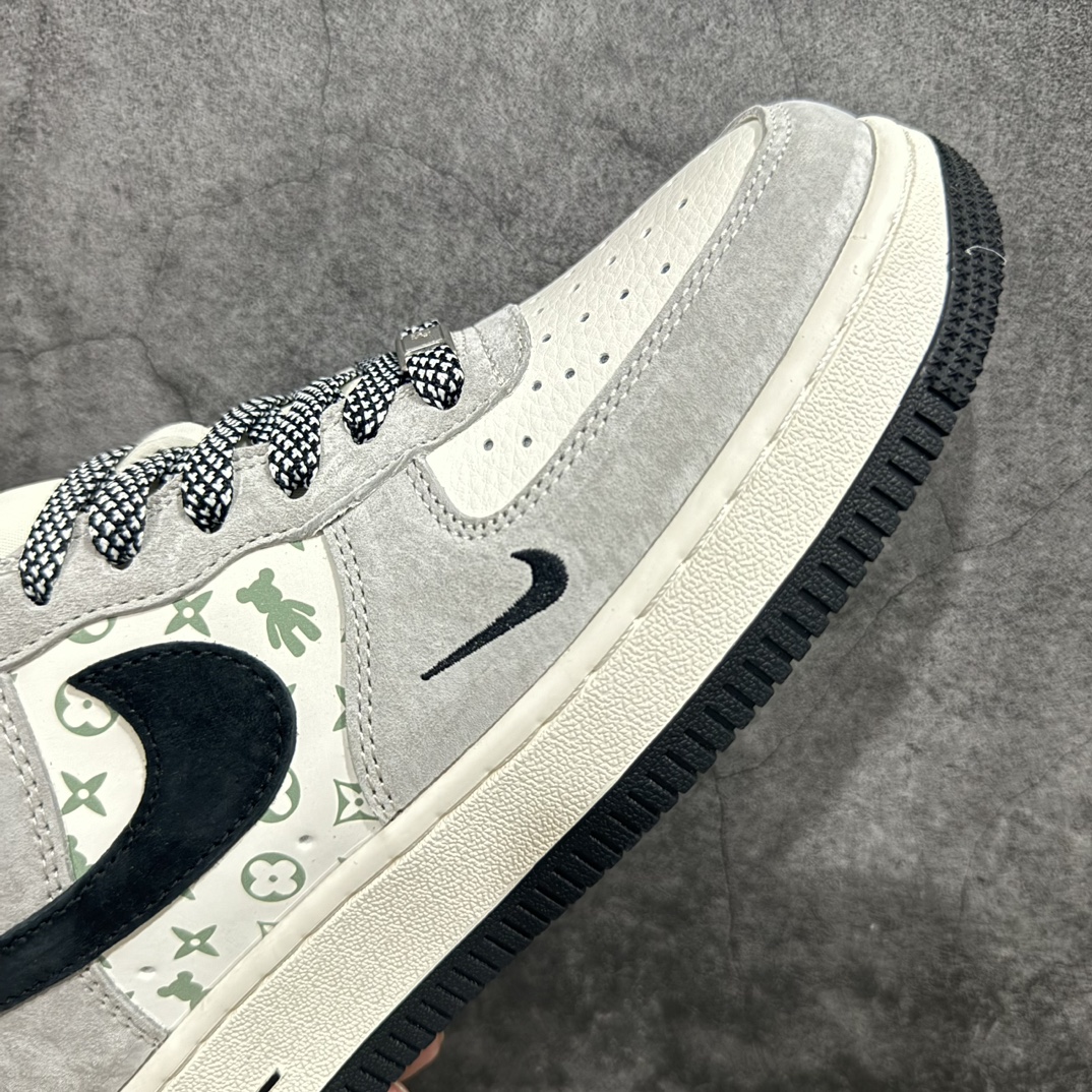 Nk Air Force 1'07 Low Violent Bear Joint-Gray and Black Print