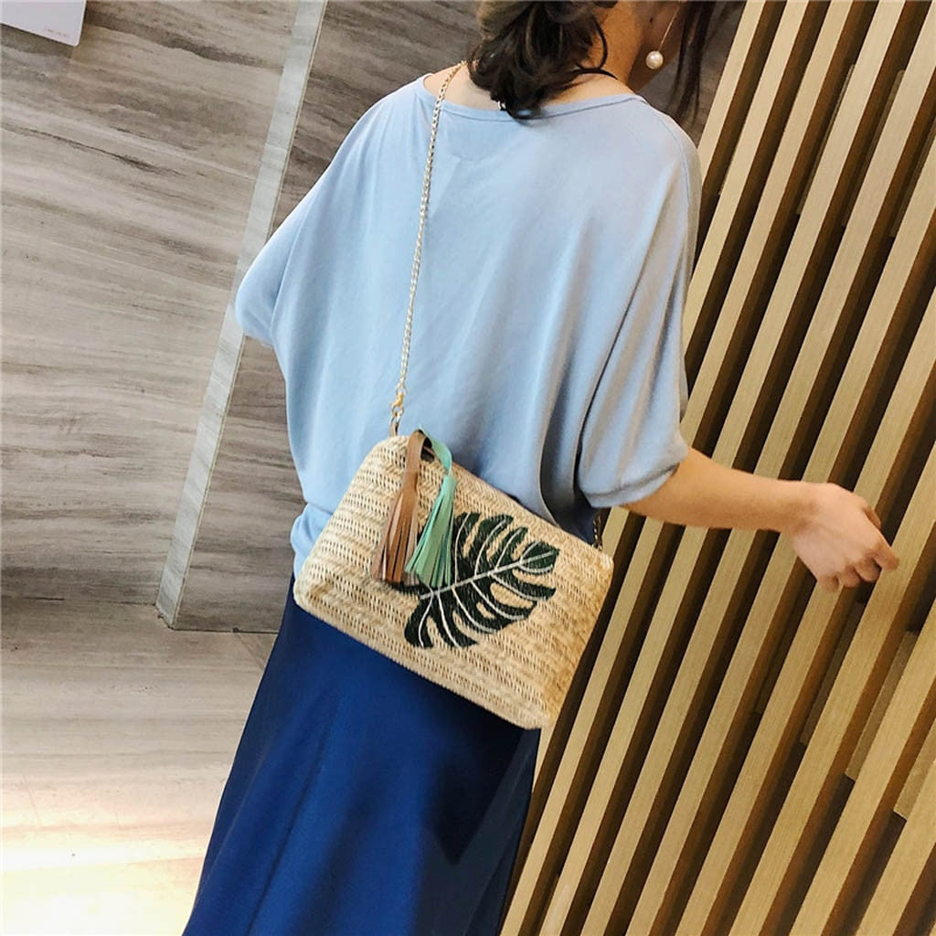 Crossbody Bags for Women Tassel Pineapple