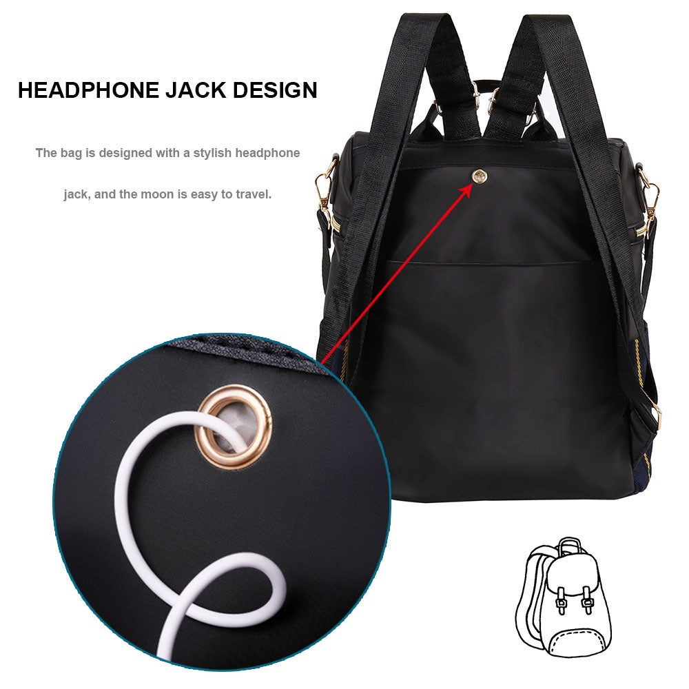 check gingham fashion Backpack female