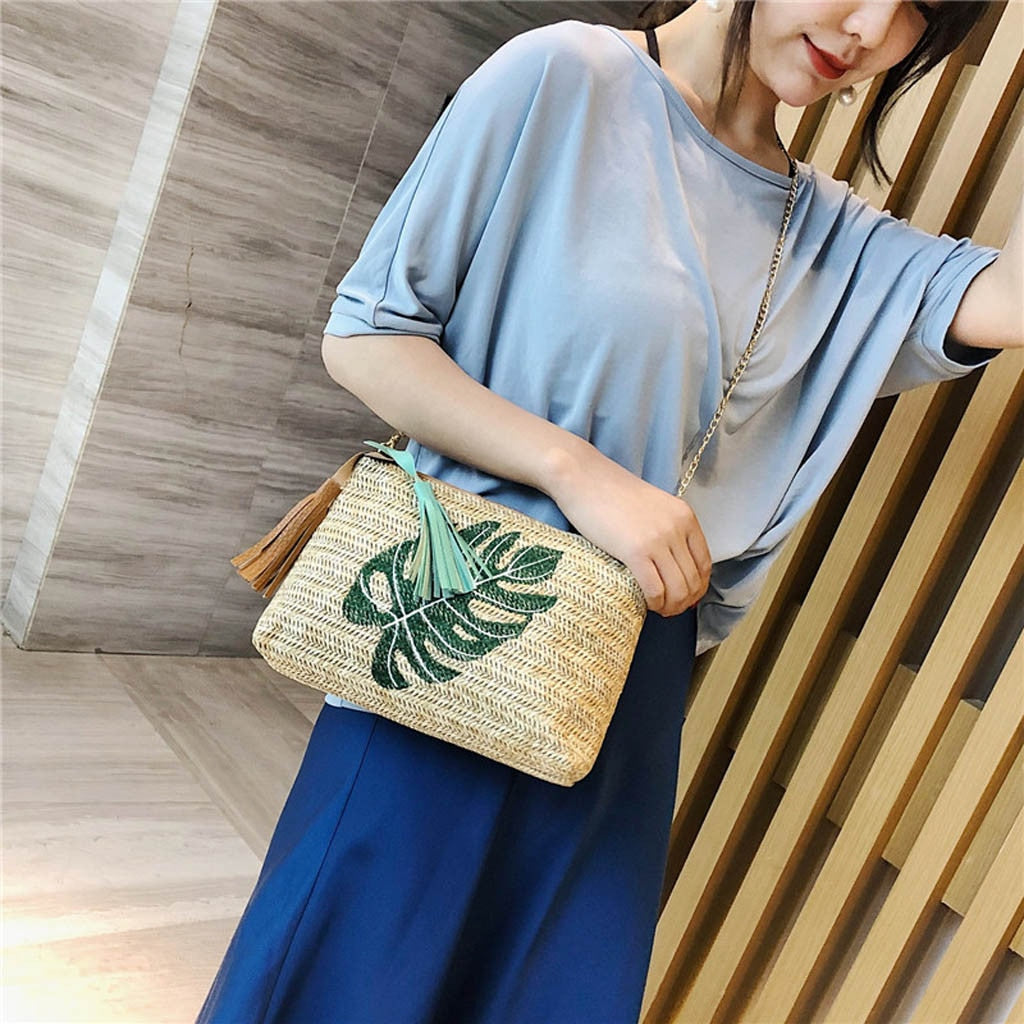 Crossbody Bags for Women Tassel Pineapple